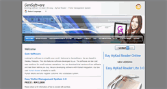 Desktop Screenshot of genisoftware.net