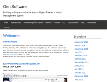 Tablet Screenshot of genisoftware.net